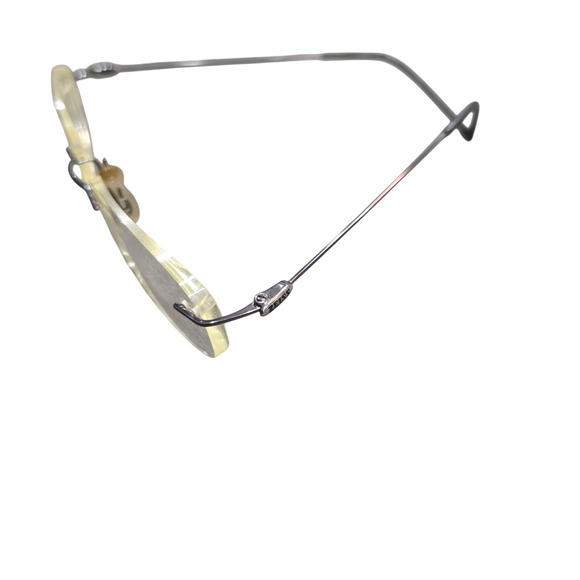 ZEISS Titanium Germany Rimless Oval Eyeglasses 52-0-17 Men's Eyewear Frame ONLY - Picture 4 of 11